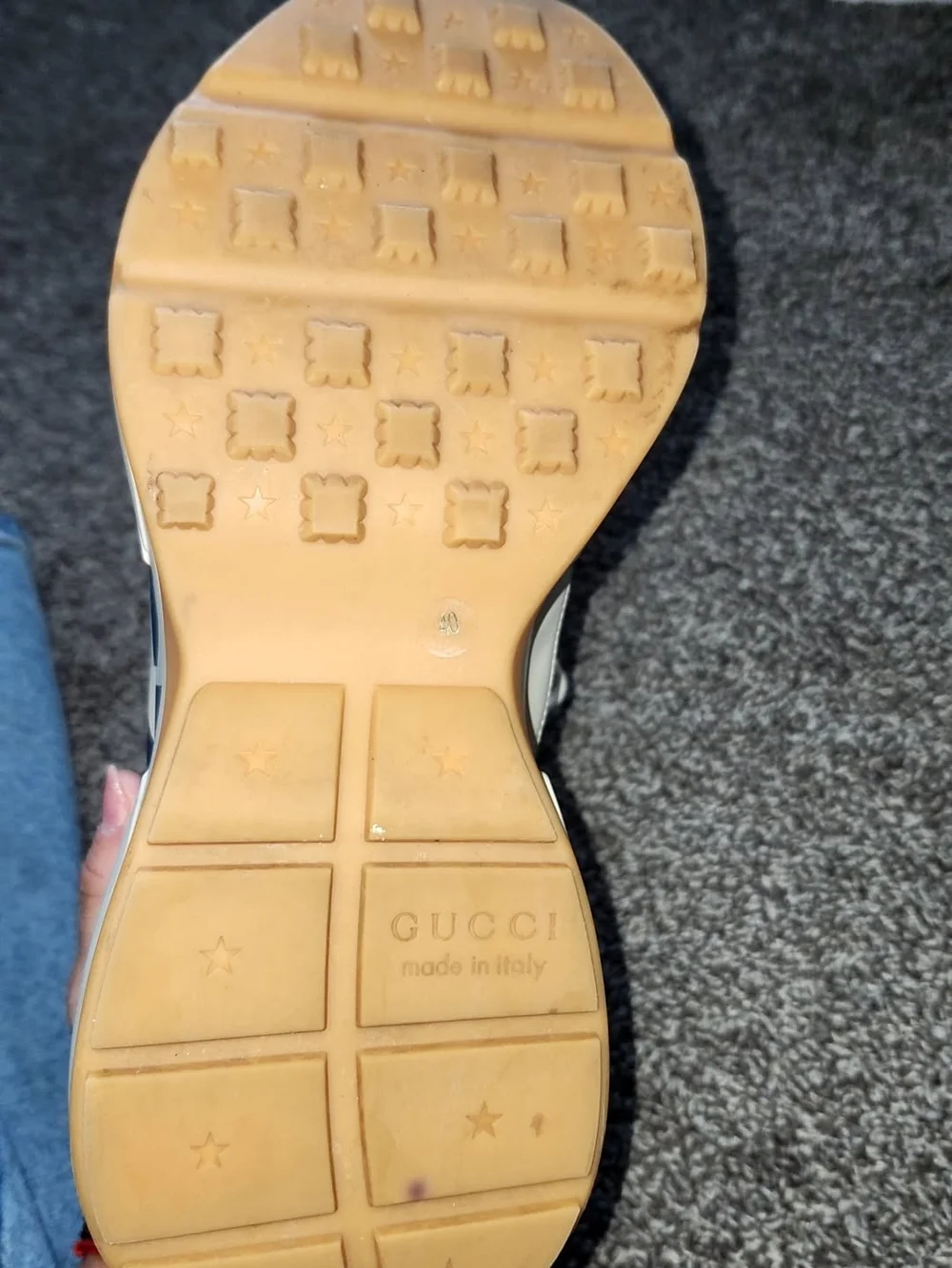 Gucci Cream 'Eschatology 1921' Rhyton Sneakers